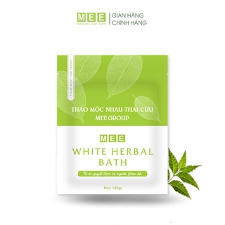 Tắm trắng nhau thai cừu, dưỡng trắng da body chiết xuất thảo mộc Mee Natural White Herbal Bath 180g giá chỉ còn <strong class="price">35.000.000.000đ</strong>