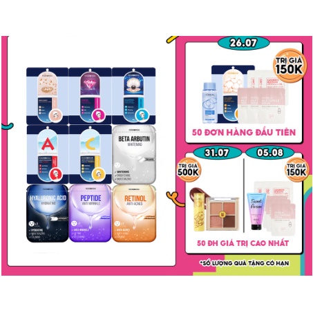 Mặt nạ giấy dưỡng ẩm, dưỡng trắng da Hàn Quốc Foodaholic Mask