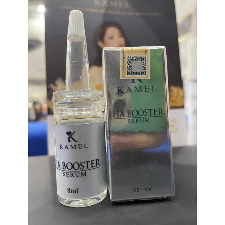 Serum Siêu Căng Bóng Trắng Da Giúp Da Trẻ Hóa, Xóa Nhăn Nâng Cơ, Thu Nhỏ Lỗ Chân Lông 8ml- HA Booster III Kamel