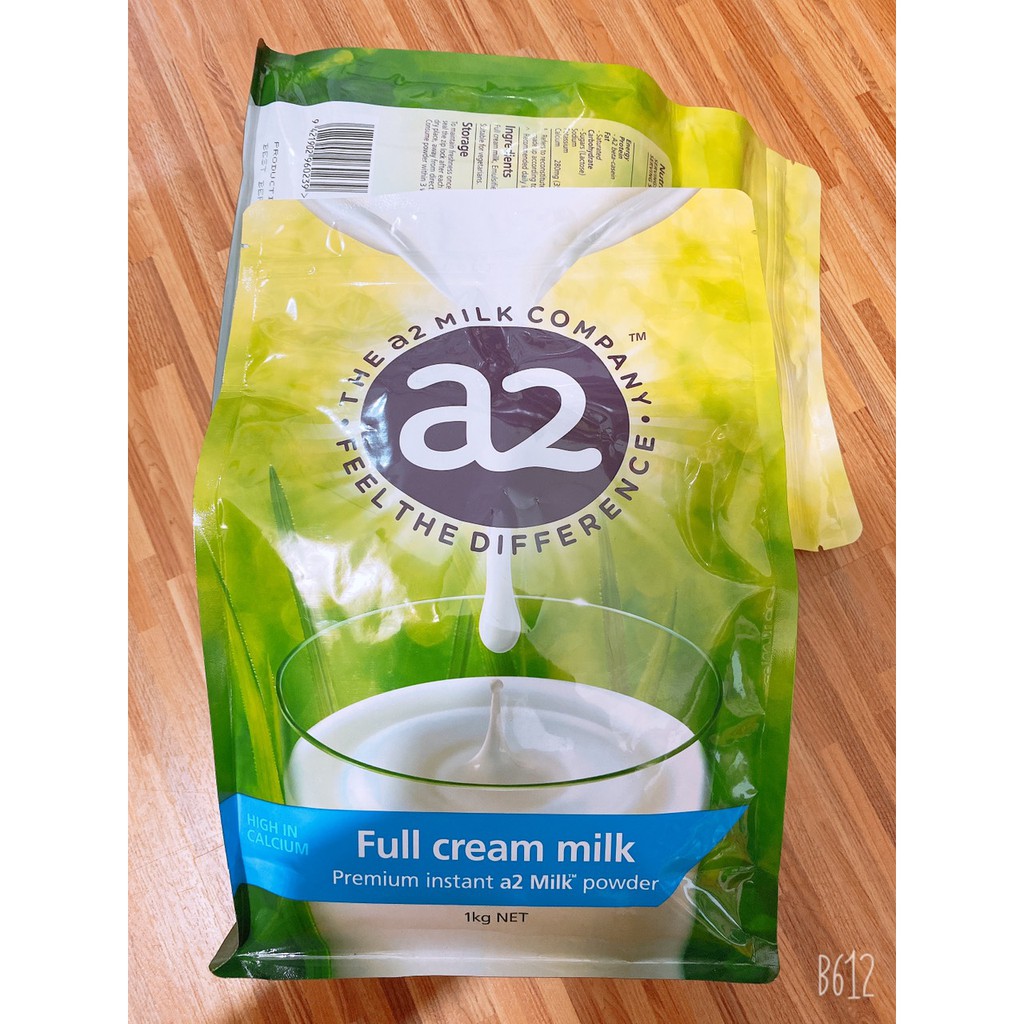 [Mã 267FMCGSALE giảm 8% đơn 500K] [Date 2021] Sữa A2 nguyên kem của Úc (1Kg)