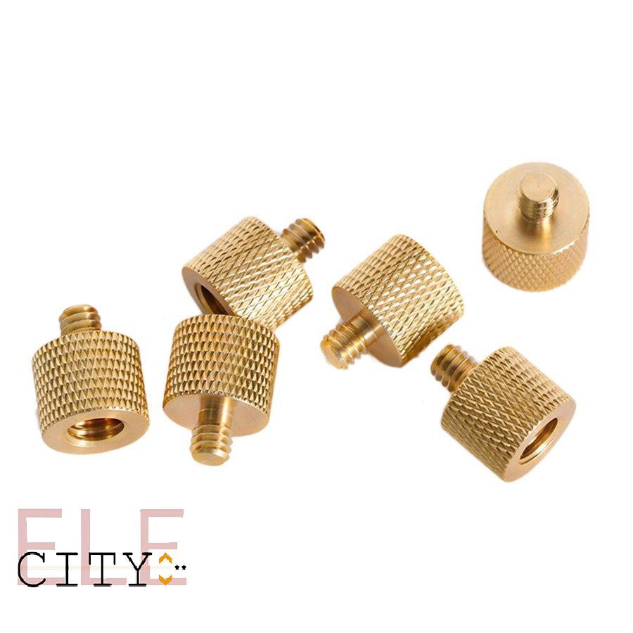 31ele) 1pcs Tripod Screw Adapter 3 / 8 1 / 4 Female Male Converter For Tripod Male