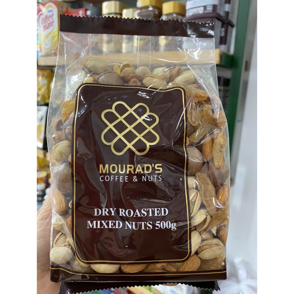 Hạt tổng hợp Mourad's Coffee &amp; Nuts Mix 500g(Hạnh nhân, hạt dẻ, hạt bí,...)