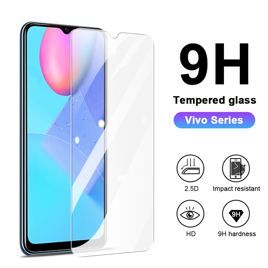 Kính Cường Lực Cho VIVO V11 V11i V20 V21 V23E Y1S U10 Y11 Y12 Y15 Y17 Y19 Y20 Y20S Y12S Y30 Y30i Y50 Y51 Y53S Y01 Y21S Y33S Y15A Y72 Y91i Y95 Y91C
