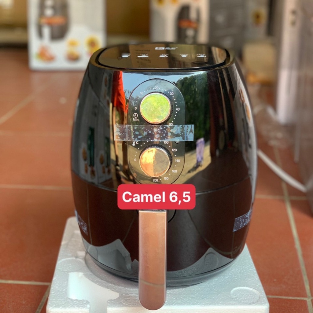 Nồi chiên không dầu 6.5L Camel Cao Cấp - CAM KẾT Bảo Hành Hãng 12 Tháng