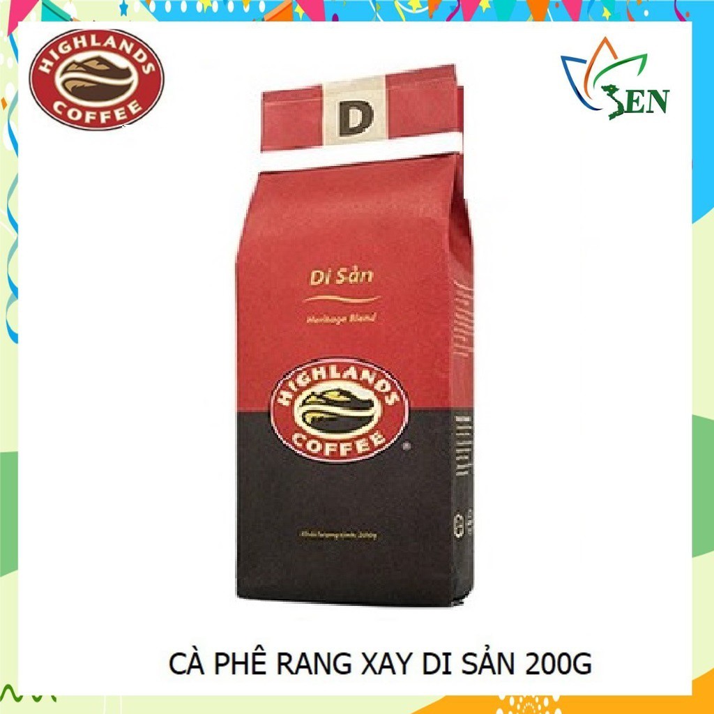 [SenXanh CAFE] Cà phê Rang xay Highlands Coffee 200g | BigBuy360 - bigbuy360.vn