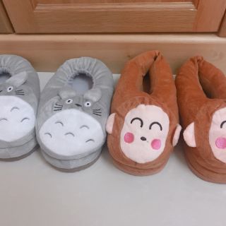Dép bông totoro