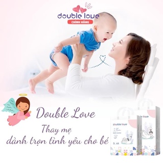Combo 2 bịch bỉm dán Double Love đủ size S/M/L/XL