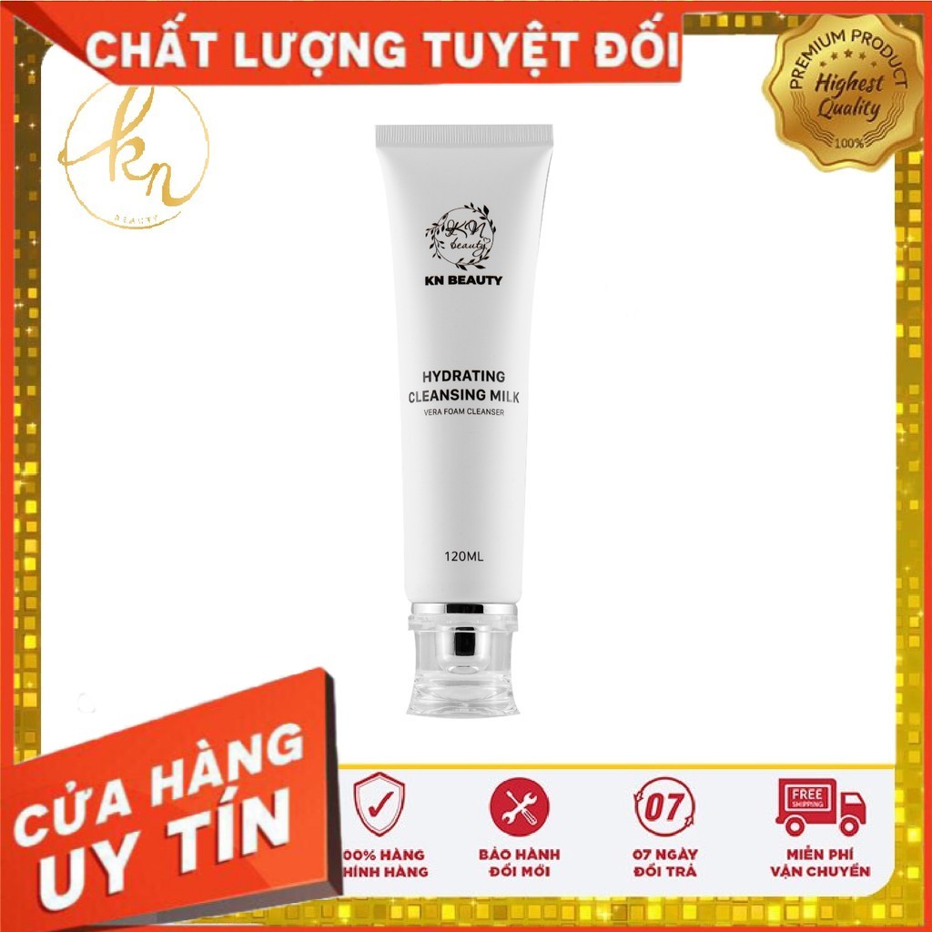 Sữa Rửa Mặt Trắng Da Ngừa Mụn KN Beauty 120 ml
