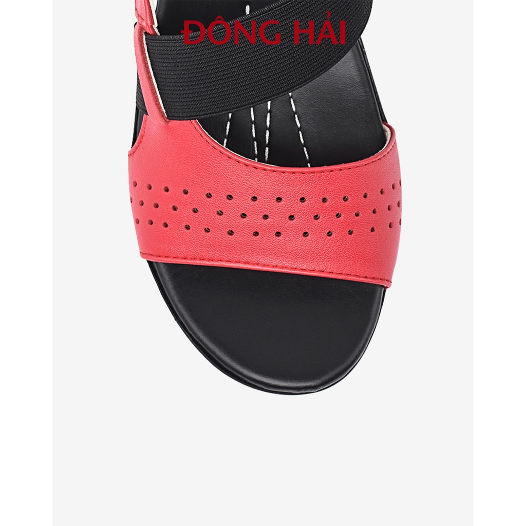 &quot;TẶNG NGAY 30K khi theo dõi gian hàng &quot;Sandal nữ Đông Hải da bò cao cấp quai ngang cách điệu trẻ trung 3cm - S5683