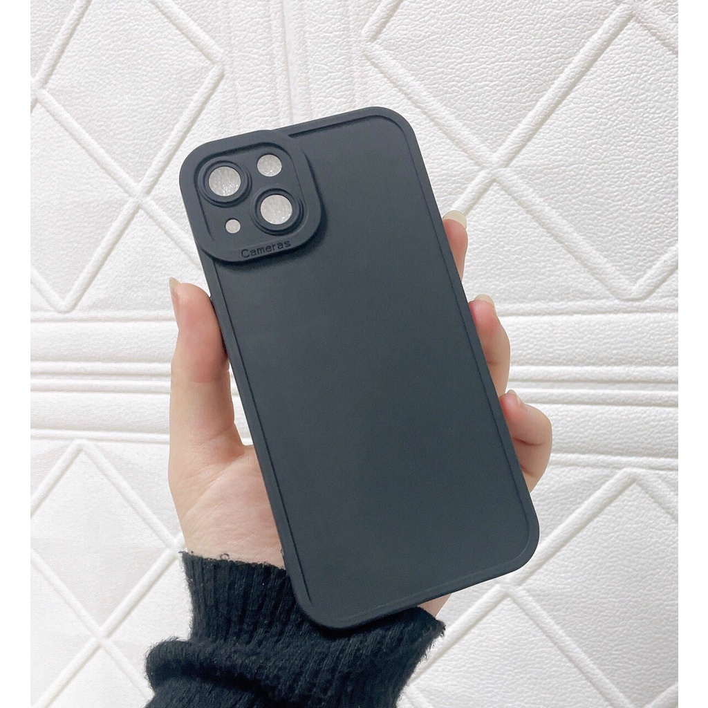 Ốp Lưng iPhone Cạnh Vuông, Bảo Vệ Camera,Chống Sốc Ip 7Plus,8plus,x,xs,xsmax,11,11promax,12,12promax,13,13promax