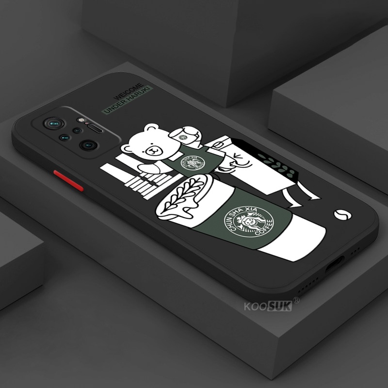 Ốp điện thoại Koosuk silicon mềm in hình cho Xiaomi Redmi Note 10S 10 Pro Max 4G 5G