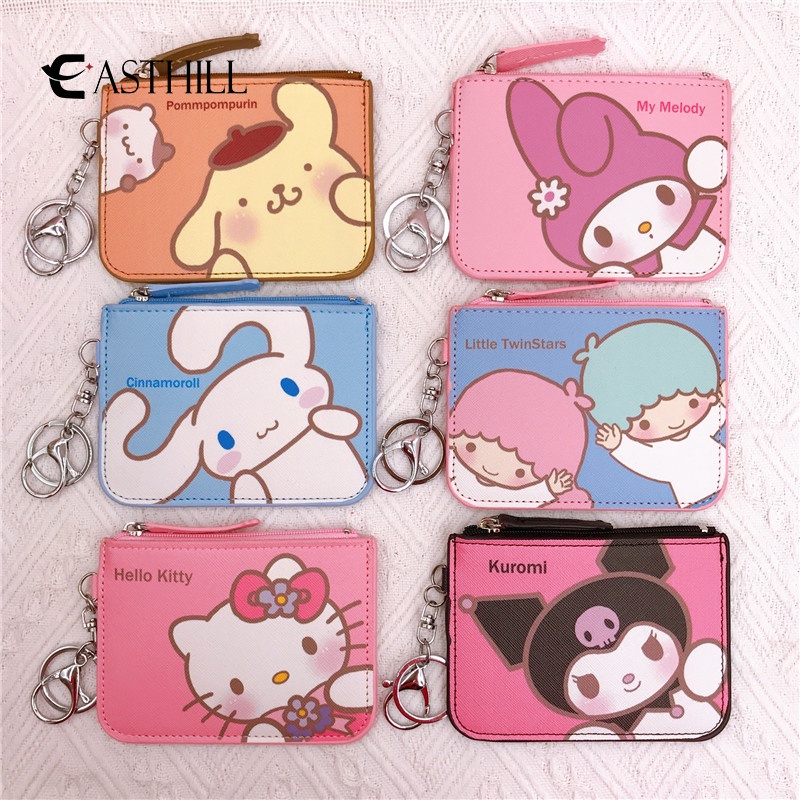 Ví Nhỏ Đựng Tiền Xu In Hình Kuromi Dễ Thương Cho Bé