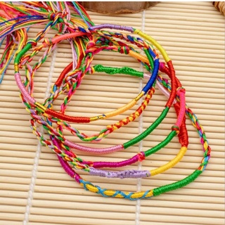 Vòng tay sắc màu kèm charm xinh xắn tùy chọn