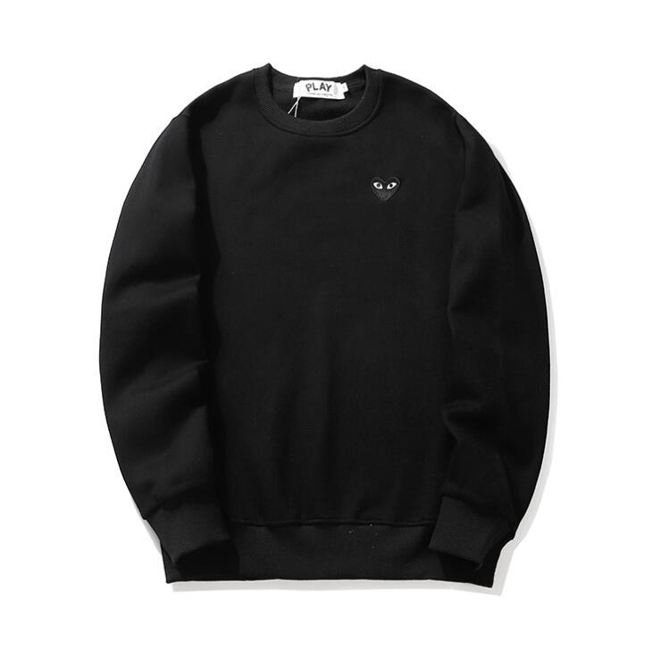 Áo sweater cổ tròn chất cotton hoạ tiết thêu thời trang cho nam và nữ