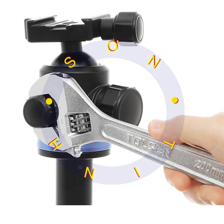 MỎ LẾT CÁN TRƠN 200mm (8&quot;) - 15002 tolsen