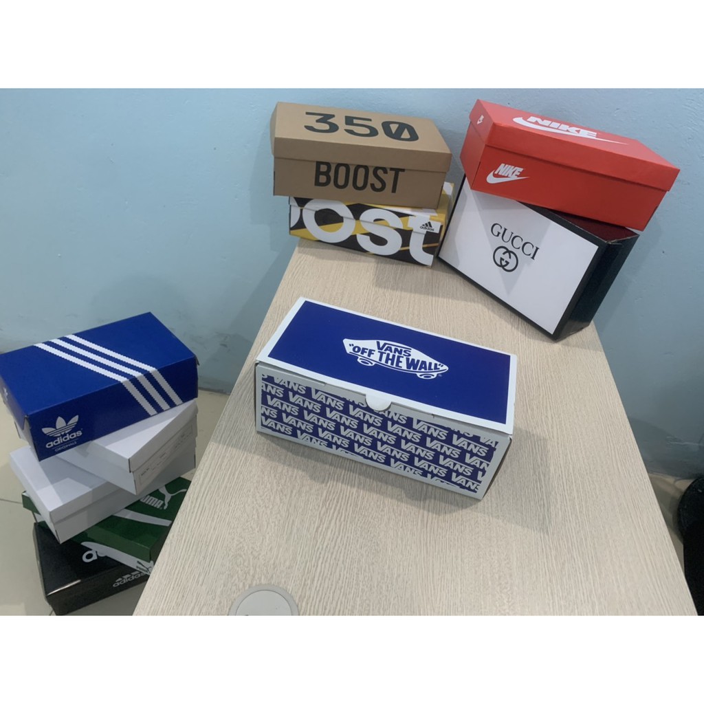 Hộp Giày Vans Xanh