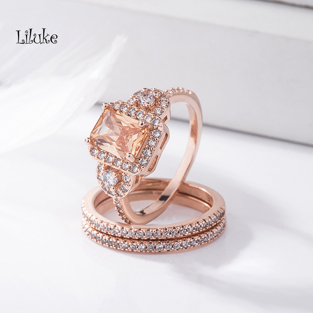 Bộ 2 Nhẫn Nữ Trang Sang Trọng