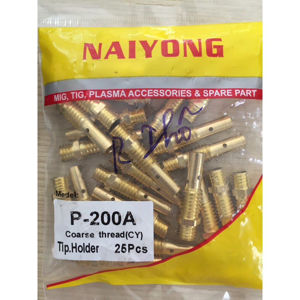 Nối bép cho mỏ hàn mig T200 ren thô - ren mịn