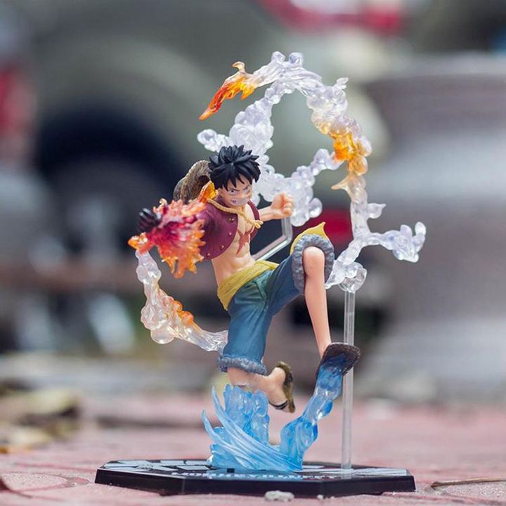 Mô Hình Nhân Vật Figure Monkey D Luffy Gear 2, Gear 4 Fire Boxing One Piece - Mô Hình Figure Luffy Mũ Rơm Vua Hải Tặc