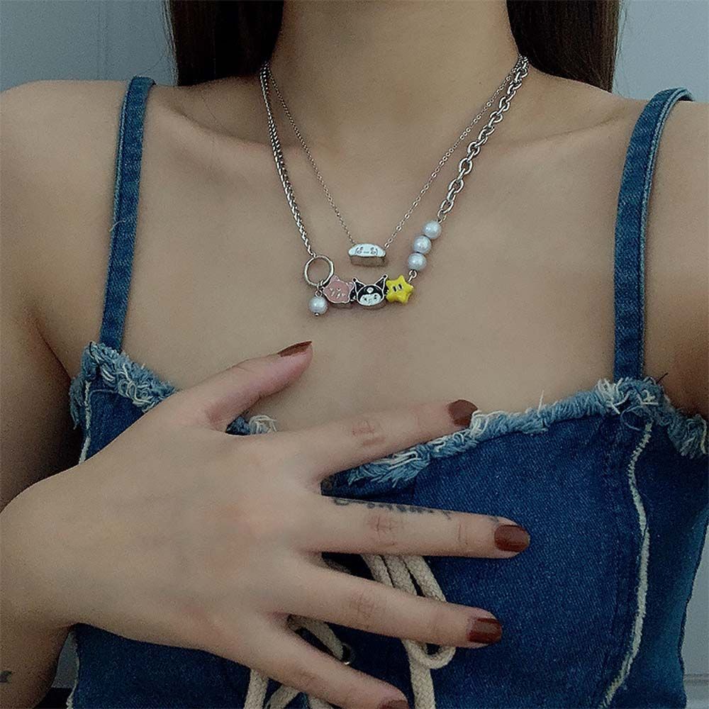 Vòng cổ choker/ vòng đeo tay hoạt hình Anime thanh lịch cho nữ