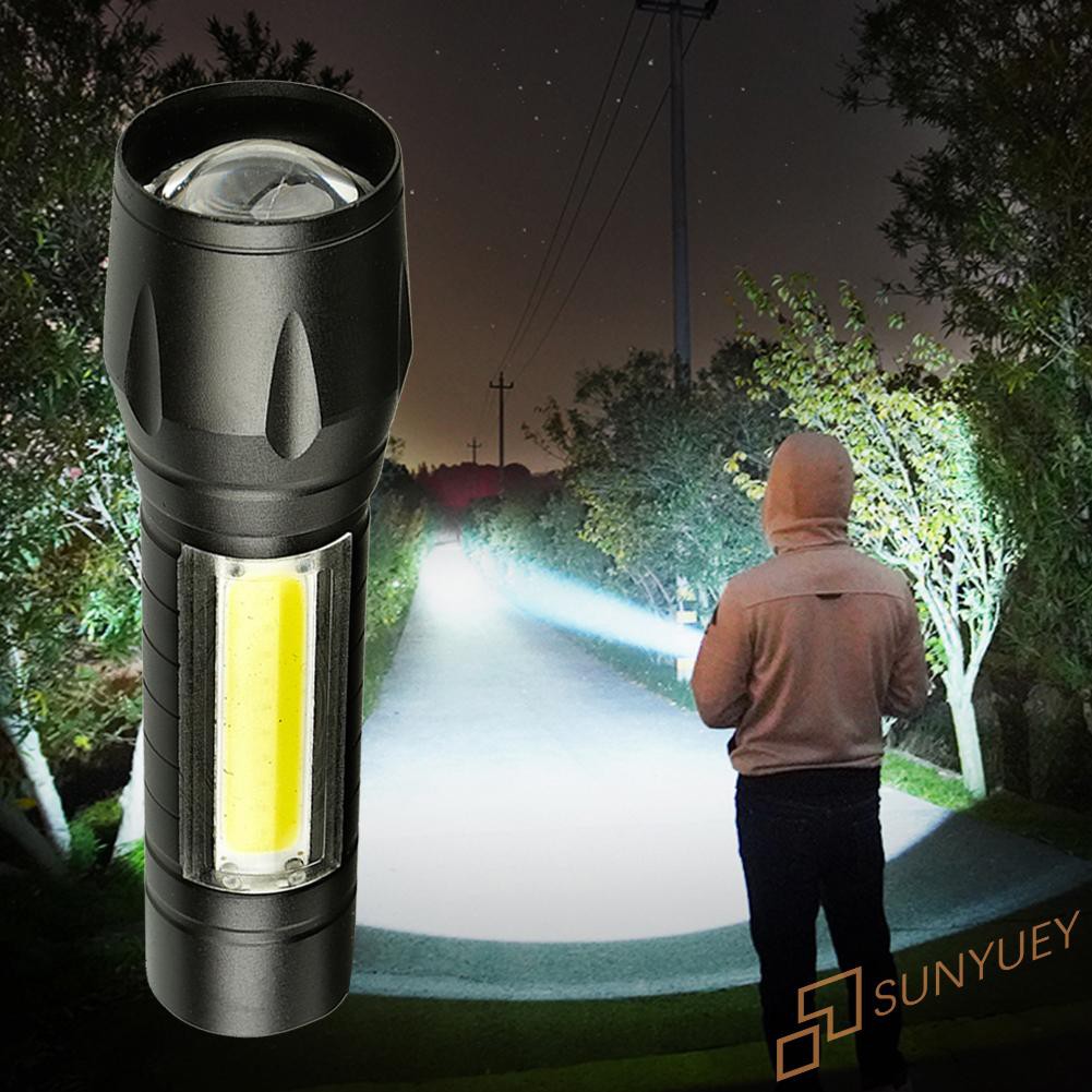 Đèn Pin Led Cob Sạc Được Phong Cách Quân Đội Chuyên Nghiệp