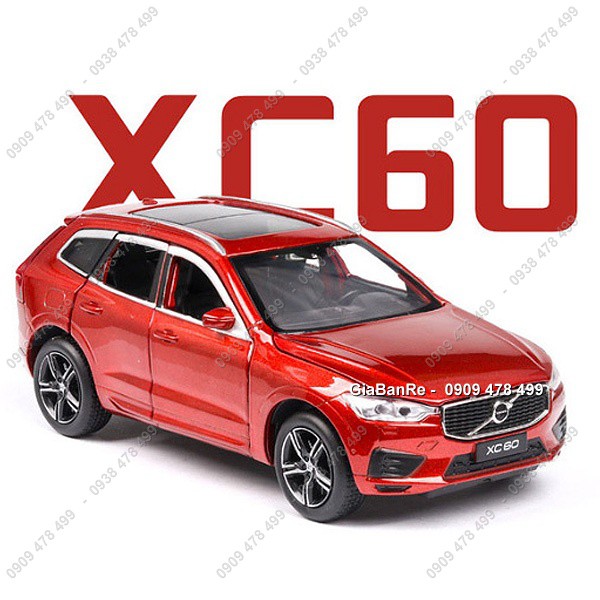 Xe Mô Hình Kim Loại SUV Volvo XC60 Tỉ Lệ 1:32 - Jkm - 9840