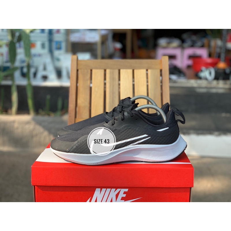 Giày thể thao chính hãng Nike Zoom Pegasus 37 black pure 2hand