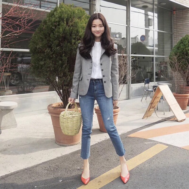 Quần bò sz 29 dáng lửng