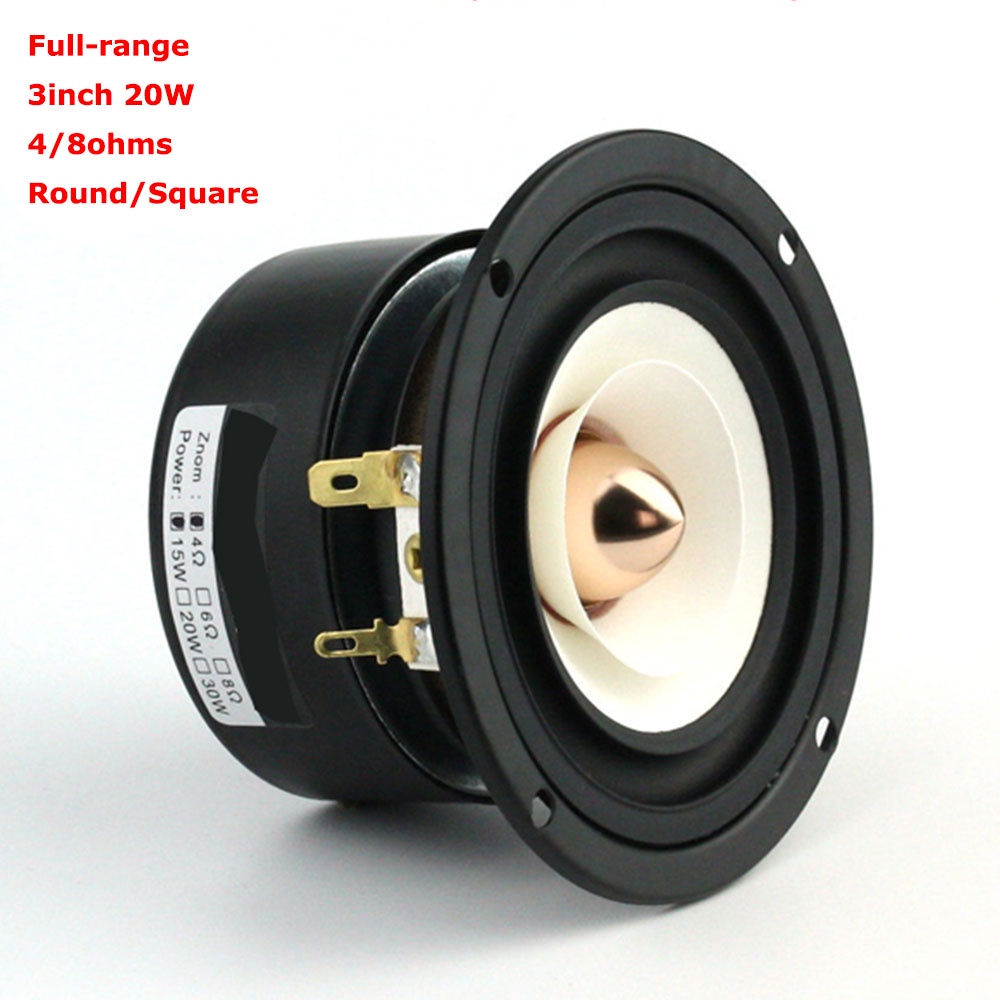 1 Loa Tần Số 3 inch 90MM Đầu Nhôm Đa Năng Cho Gia Đình DIY