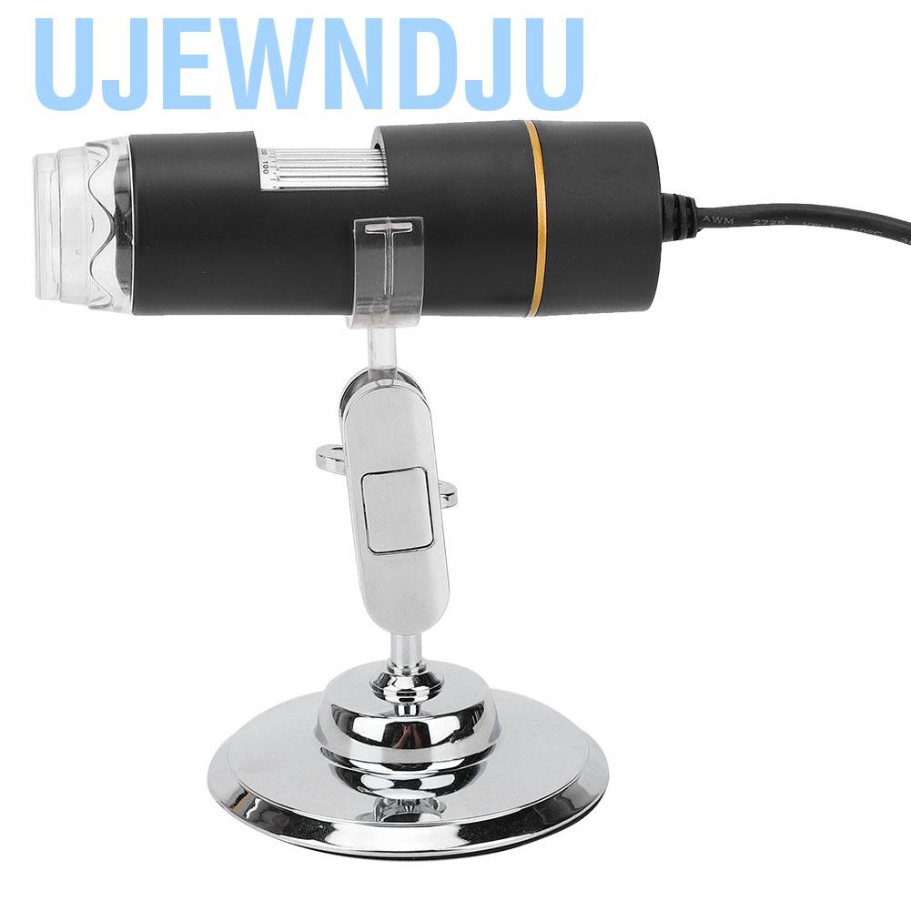 Kính Hiển Vi Kỹ Thuật Số Ujewndju 300 000 Pixels Với 8 Đèn Led Và Giá Đỡ