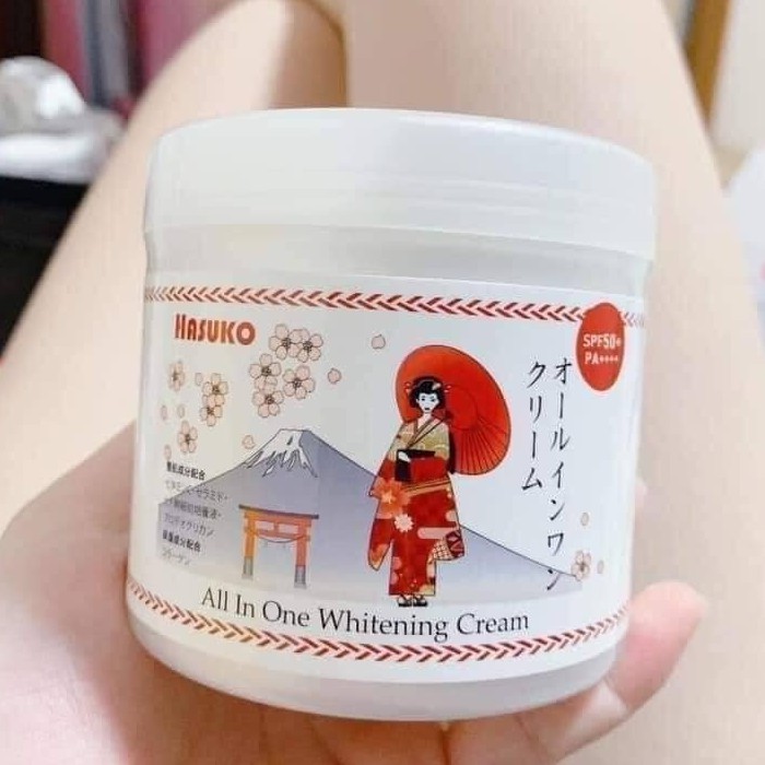 Kem Dưỡng Trắng Da, Chống Nắng Hasuko Nhật Bản - Ủ Trắng Toàn Thân | BigBuy360 - bigbuy360.vn