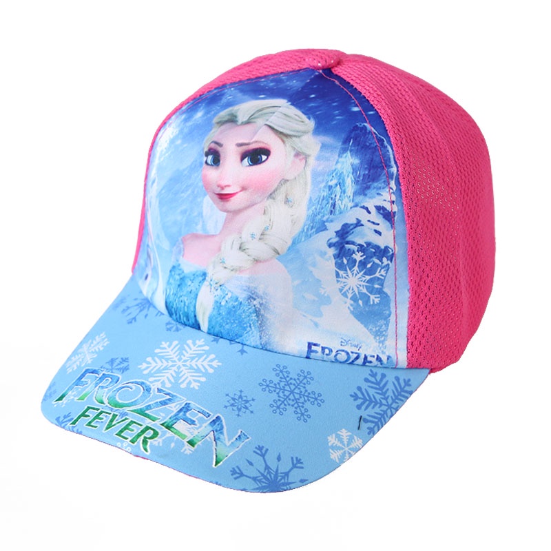 Mũ Lưỡi Trai In Hình Hoạt Hình Dễ Thương Cho Bé Gái (3-8 Tuổi)