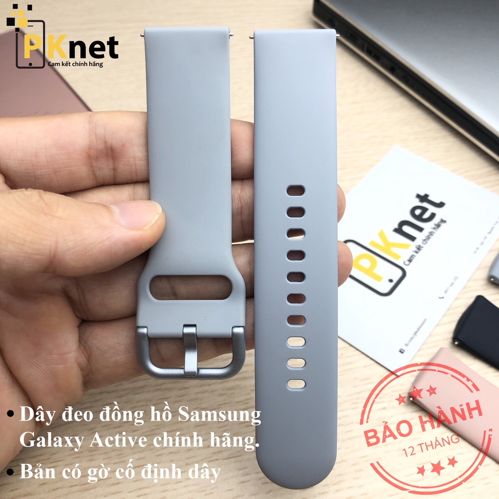 Dây samsung active 20mm Chính Hãng, bản dây có gờ cố định.