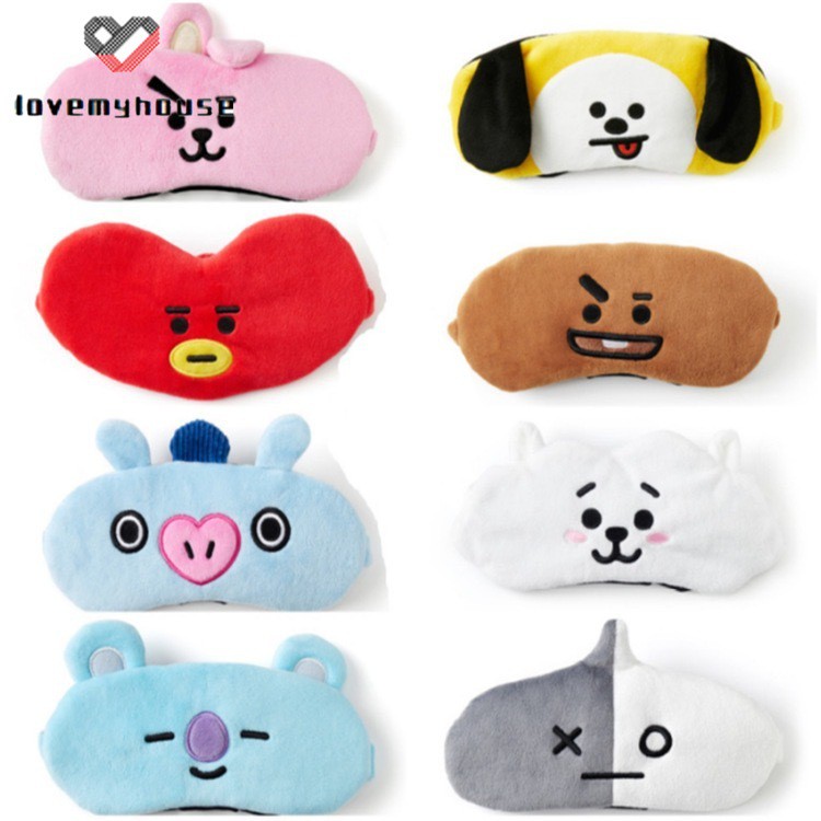 BTS BT21 Băng Đô Cài Tóc rửa mặt Họa Tiết Nhân Vật Bt21