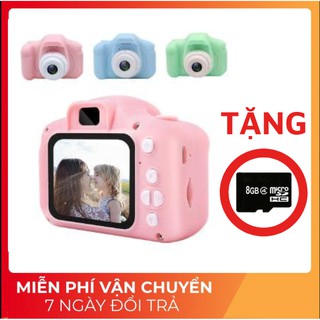 BẢO HÀNH 12 THÁNG Bộ máy ảnh kỹ thuật số mini màn hình 2 inch kèm phụ kiện dành cho trẻ em