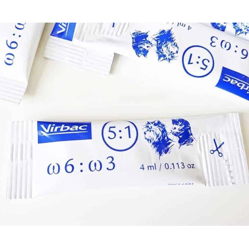 Gel Dinh Dưỡng  Megaderm Giúp Mượt Lông, Da Và Giảm Ngứa Chó Mèo, Gói 4ml