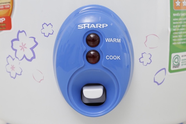 Nồi Cơm Điện 1,8 lSHARP KSH-D19V. Hàng Thái Lan, bảo hành 12 tháng chính hãng. Tặng kèm xửng hấp