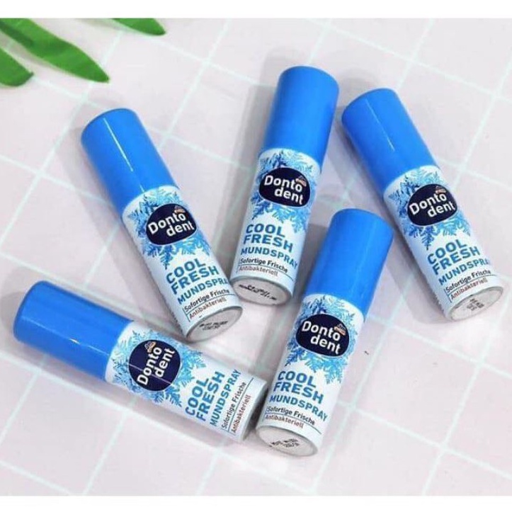 Xịt Dontodent thơm miệng kháng khuẩn lọ 15ml - Hàng nội địa Đức