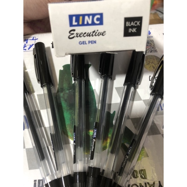 Bút Bi Nước LinC Executive ( Hộp 12 Chiếc) - Chính Hãng Ấn Độ