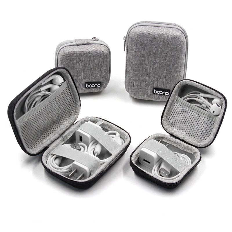Hộp Cứng Đựng Tai Nghe/Cáp Sạc/Cáp Sạc/Tai Nghe Mini