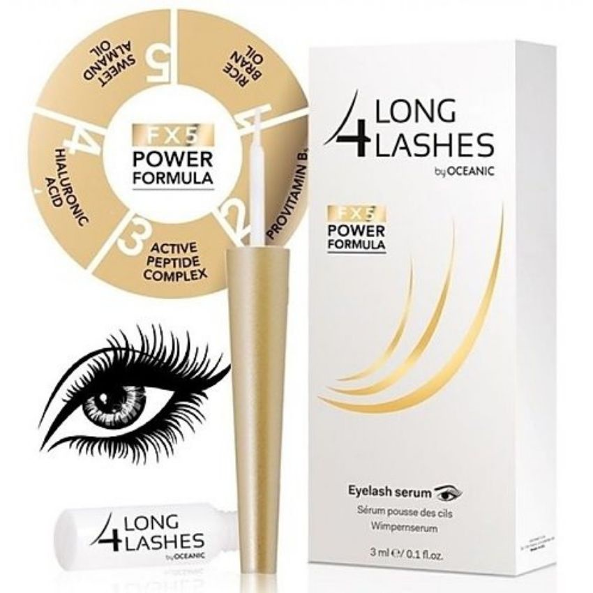 Serum dưỡng mi dài và dày 4 Long Lashes nội địa BaLan