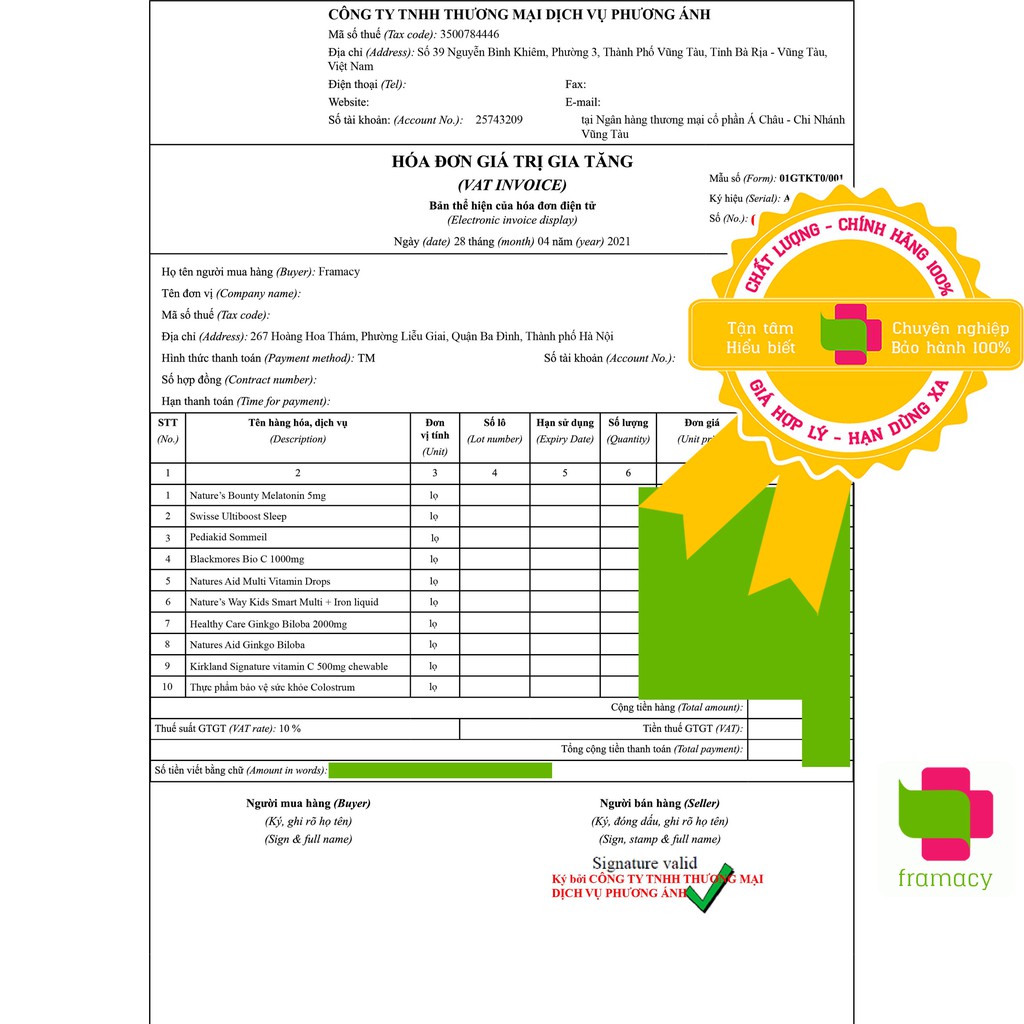 Viên uống bổ não Healthy Care/Natures Aid Ginkgo Biloba, Úc (100/90viên) tăng tuần hoàn máu não, tăng nhận thức, trí nhớ | BigBuy360 - bigbuy360.vn