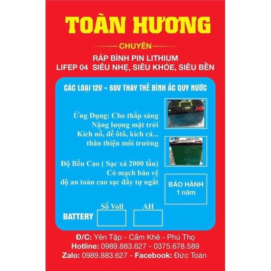 Pin lifepo4 34185  3.2v 20ah dòng xả cao