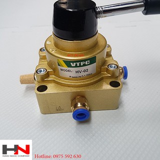 SALE Van tay gạt HV-02 có đủ đầu cút nối ống 8mm và giảm thanh