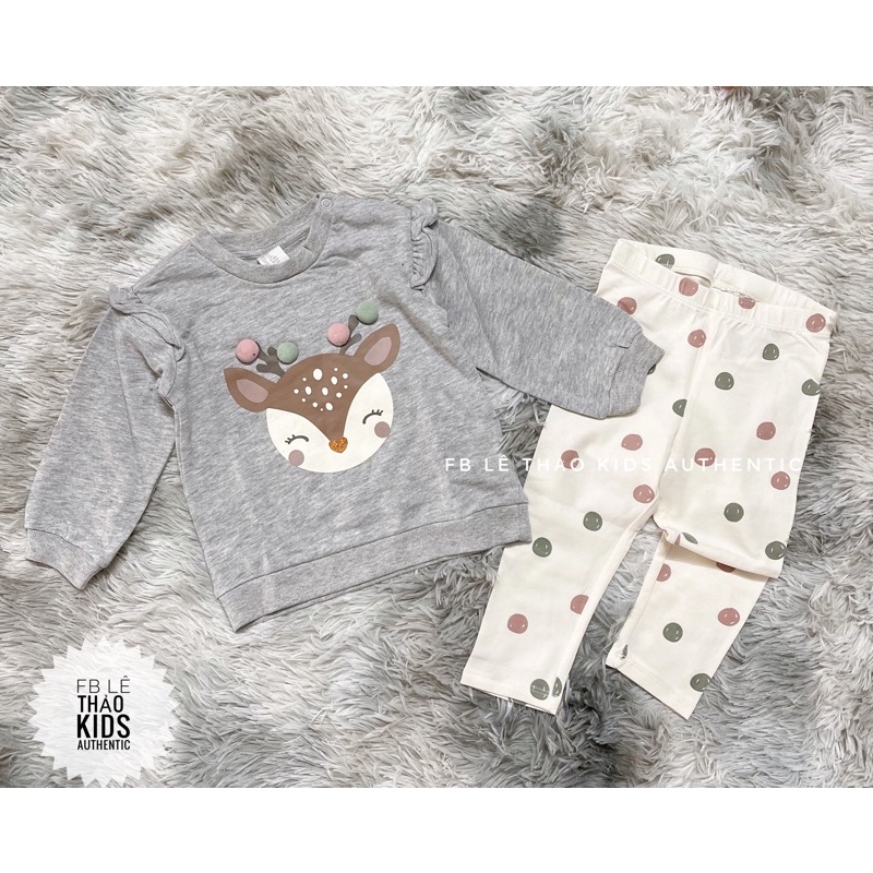 Set nỉ da cá hình nai