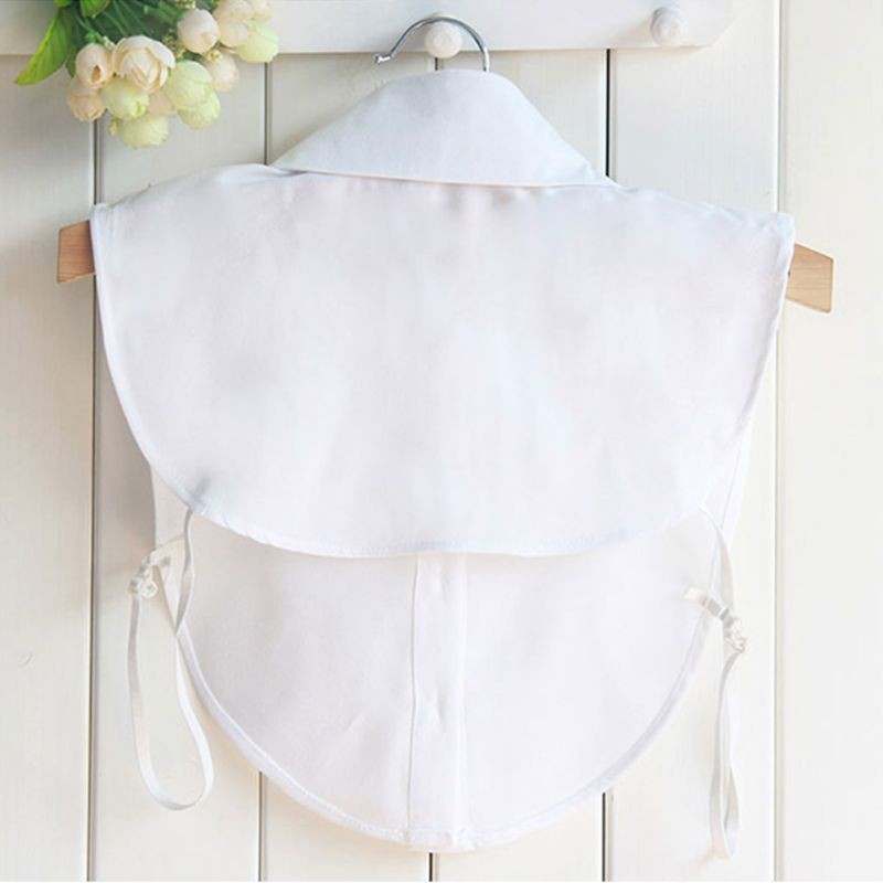Cổ Áo Sơ Mi Giả Họa Tiết Hoa Thời Trang Phong Cách Sang Trọng Dành Cho Nữ