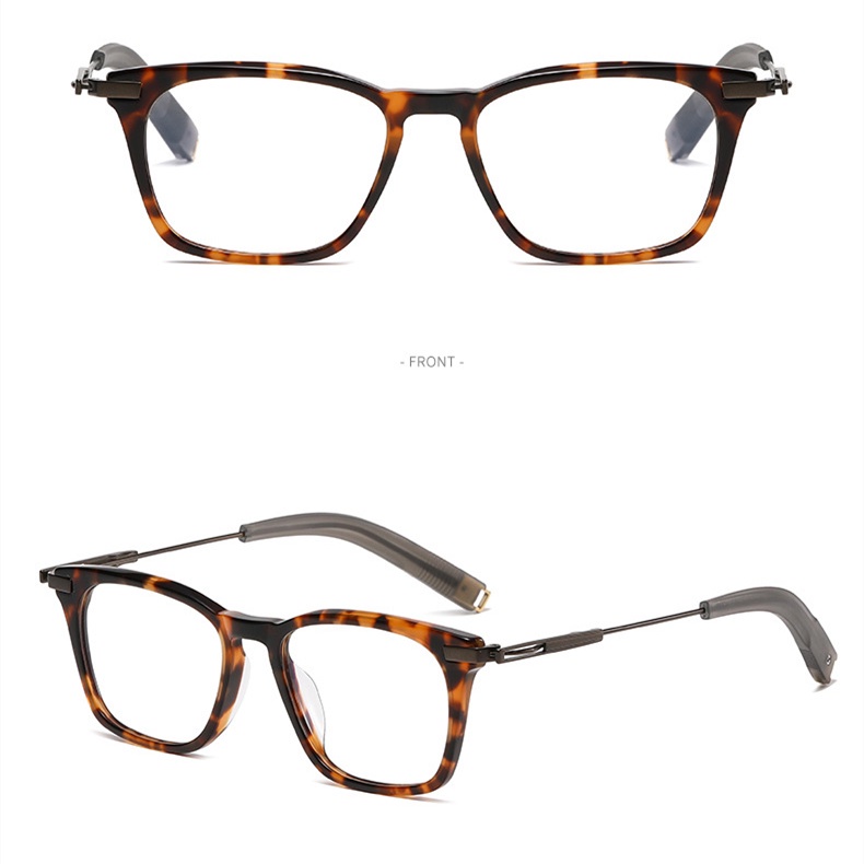 Kính Mát Tròng Vuông Viền Cong Chất Liệu Hợp Kim Titan Phong Cách Cổ Điển Thời Trang Cho Nam Nữ DLX405 DLX405 2022