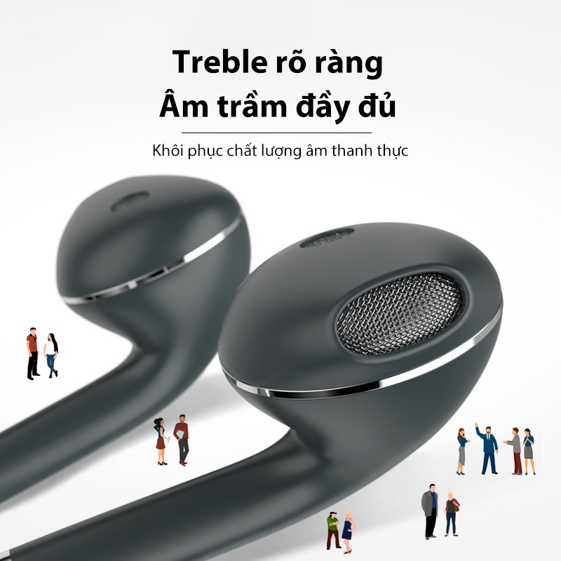 Tai nghe nhét tai Newmsnr 715 chống thấm nước có micro âm thanh sống động độc đáo