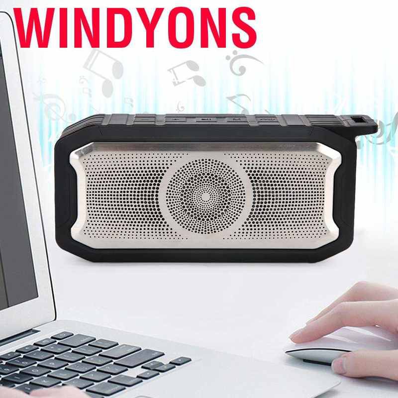 Loa Bluetooth Không Dây Windyons X3 5.0 Ipx7 Chống Thấm Nước Có Khe Cắm Thẻ Nhớ