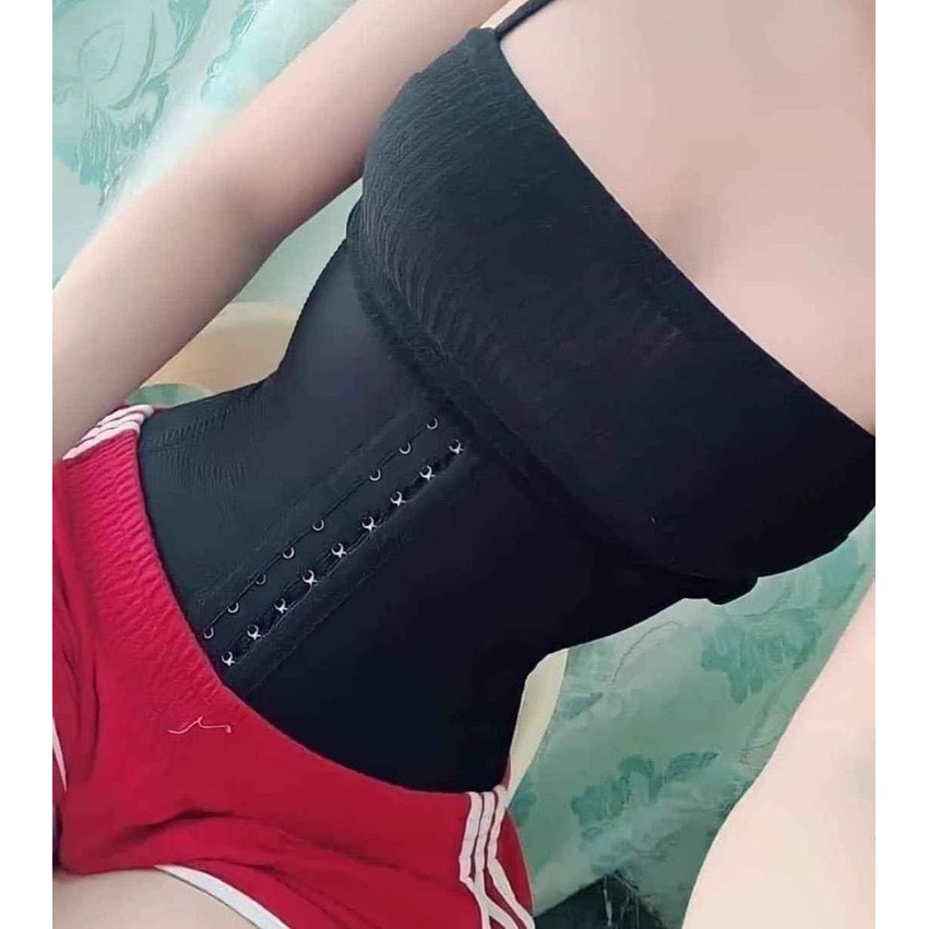Đai siết eo, nịt bụng 7 xương giảm mỡ cao 30cm